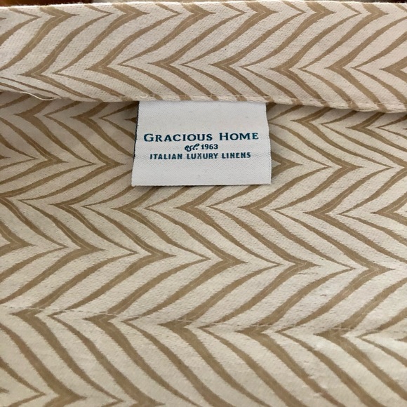 Italian Euro sham GRACIOUS HOME - Picture 2 of 6